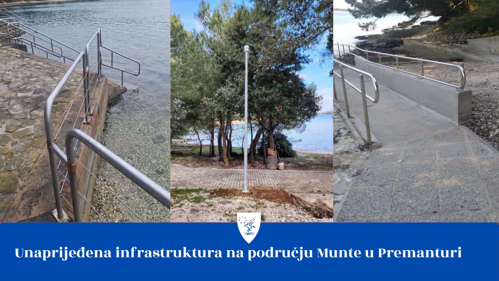 Unaprijeđena infrastruktura na području Munte u Premanturi